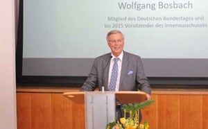 Wolfgang Bosbach im Haus der Siegerländer Wirtschaft in Siegen